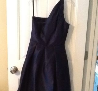 Womens Bridesmaid Dress by Alfred Sung D458 Size 4 in Color Midnight 