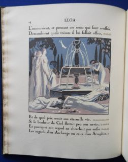 Maurice Denis Bible Eloa 130 Woodcuts Deluxe Edition with Suite 1917 