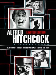 ALFRED HITCHCOCK ESSENTIALS New DVD Rear Window Vertigo Northwest 