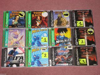 All New PlayStation 1 Games Your Choice You Pick What You Want N 