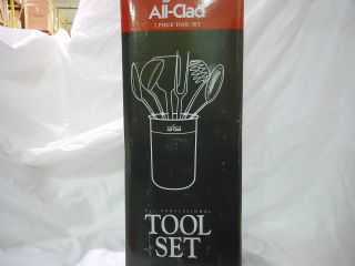 All Clad Stainless Steel 7 Piece Cooking Tool Set