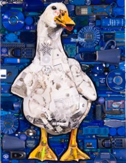 Jason Mecier Original Wild Life Duck Artwork Presented by Glad Black 