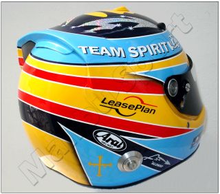 Fernando Alonso Team Spirit F1 Replica Helmet 2006