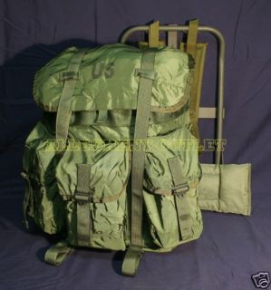 Alice Pack Backpack w Frame Pad Straps M Complete Nice