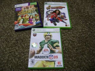 XBOX 360 Game lot! 3 great games, all complete! Kinect Adventures and 