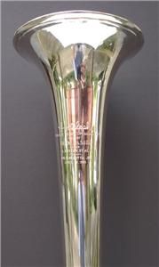 Tiffany Co Huge Sterling Silver Trumpet Vase Trophy 935 grams 20 Tall 
