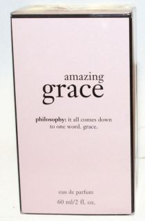 Philosophy Amazing Grace Eau De Parfum Spray Perfume 2 oz Boxed Sealed 
