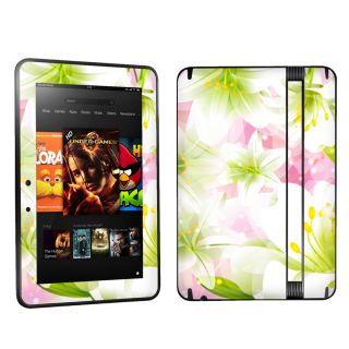  Kindle Fire HD 7 Case Decal Cover Skin Vinyl Sticker White 