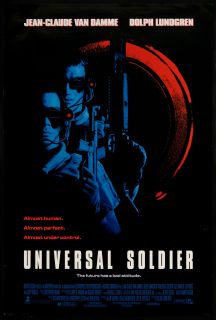 Universal Soldier 1992 Original U s One Sheet Movie Poster