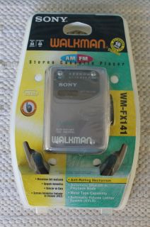 Sony Walkman Am FM Cassette Player Wm FX141 New in Original Package 