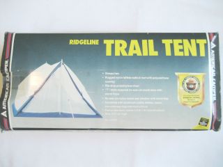 American Camper Ridgeline Two Person Trail Tent Used Once EUC