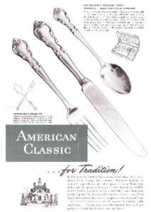 Easterling American Classic Sterling Silver Dinner Fork Average 47g 