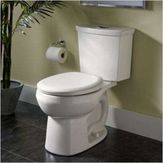 American Standard H2OPTION Siphonic Dual Flush Round Front Toilet 2889 
