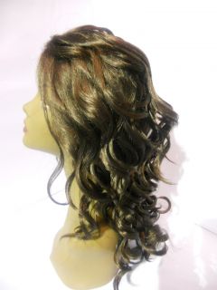 20 Synthetic Lace Front Wig Layered Loose Body Curls