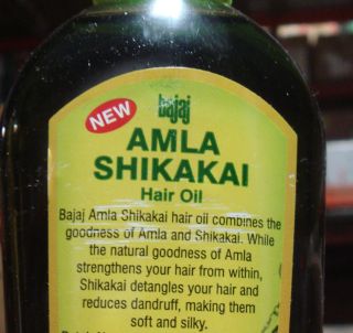 Bajaj Amla Shikakai Hair Oil 200ml Healthy Beautiful Hair USA Seller 