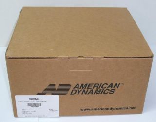American Dynamics Rusmk Camera Ultra Speed Dome Bubble Assembly Smoke 