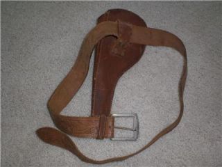 Lot of Two Vintage Western Style Holsters and Gun Belts