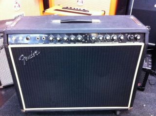 1976 Fender Super Twin Amplifier No Reverb Tube Amp Model 2x12 Combo 