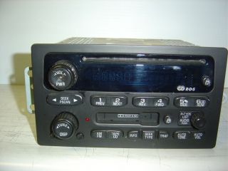 Delco Am FM Cassette CD 02 03 s 10 Sonoma Radio for Parts