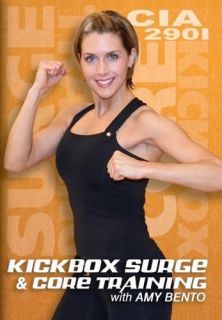 Amy Bento Kickbox Surge and Core Refining CIA 2901 DVD New Kickboxing 