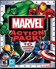 Marvel Action Pack 10x Games Wolverine Iron Man Hulk 705381199502 
