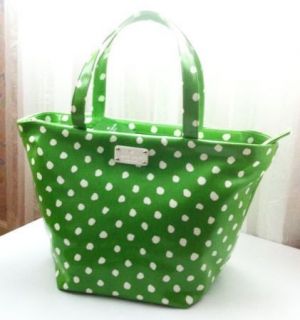 Authentic Kate Spade New York Anabel Large Tote Bag Green Dizzy Dot 