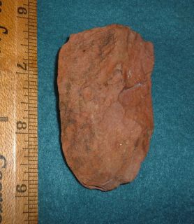 Colorful American Indian Gouge Ancient Indian Stone Tool AACA