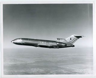 American Airlines N1972 Official Photograph 727 Astrojet 1966