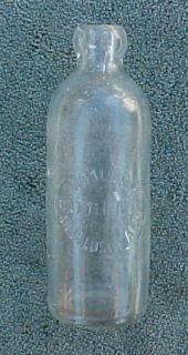 Andalusia AL ALA Alabama Bottling Co Hutch Glass Soda Bottle Antique 