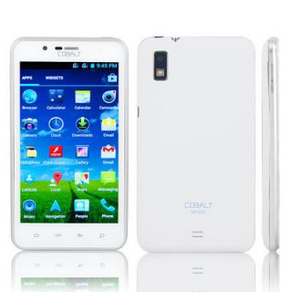   SP500 White 5 Capacitive Touch Screen Android 4 0 Cell Phone