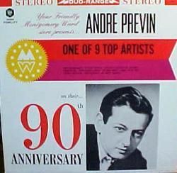 Andre Previn LP Montgomery Wards 90 Anniversary Red Wax