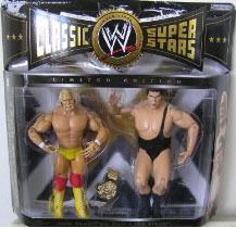 WWE Hulk Hogan Andre The Giant Classic Superstars 2 Pack Wrestling 