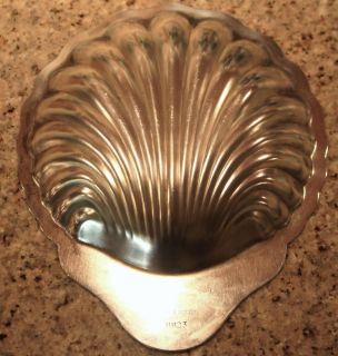 Simeon L & George H Rogers Company Silver Plated Shell Dish Bowl 