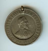 1887 Jefferson Davis Reunion Confederate Veterans Medal