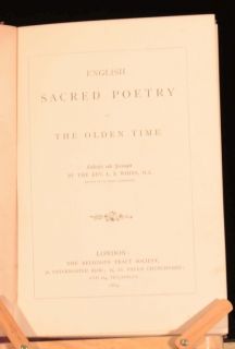 poetry dating back to Geoffrey Chaucer, John Milton and Andrew Marvell 
