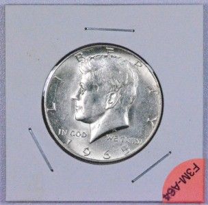 1965 1966 1967 1967 1967 1669 D Kennedy Half Dollar 40 Silver