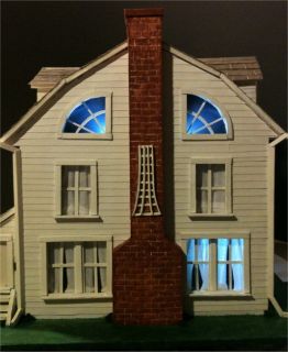 Amityville Horror House Scale Miniature! Hand Crafted not sideshow 