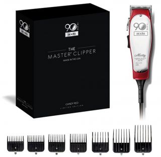 Andis Pro Master Hair Clipper 90 Years Limited Edition Candy Red 01922 