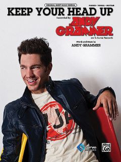 Andy Grammer Keep Your Head Up Piano Vocal GTR Sheet