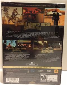 NIB Grand Theft Auto San Andreas (Special Edition) (Sony PlayStation 