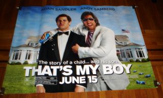 Thats My Boy 5ft Movie Poster Adam Sandler Andy Samberg