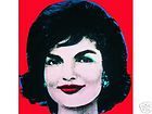 Huge Official Authorized Warhol Jackie Kennedy Portrait