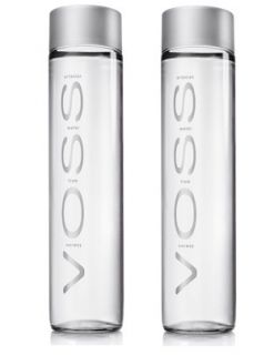 Voss Artesian Water Glass Bottle 375 ml 12 7 fl oz 9 Long EMPTY