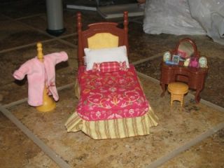 Huge Lot Fisher Price Loving Family Dollhouse Furniture People 80 