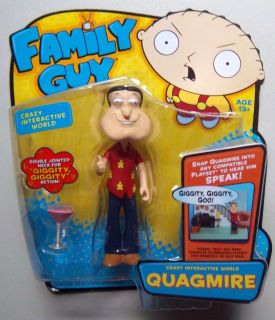 Quagmire Family Guy Crazy Interactive World Figure