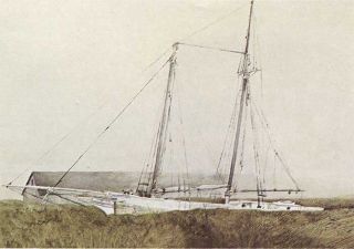 Andrew Wyeth The Slip Incredible gravure from the late 1960s 3