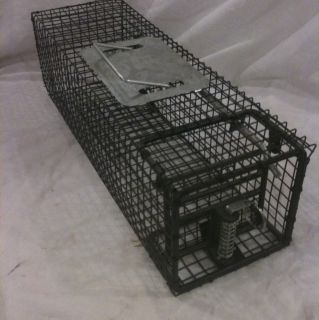 HUMANE LIVE ANIMAL TRAP FOR SQUIRRELS RATS OR OTHER SMALL ANIMALS