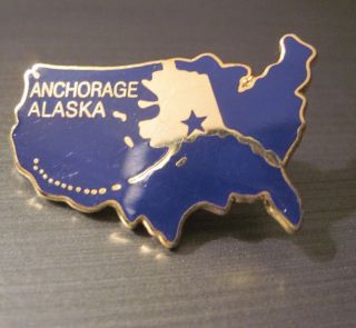 Anchorage Alaska Pin Collectors Pin