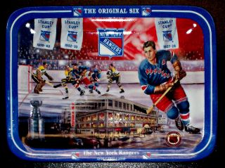 ANDY BATHGATE NEW YORK NY RANGERS ORIGINAL 6 LTD ED COLLECTOR PLATE BY 