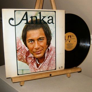 Paul Anka Anka United Artist Records 1974 Pop Music Vinyl LP